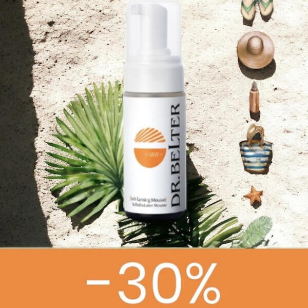 30% kedvezmény SUN SELF-TANNING MOUSSE 100ml - Önbarnító hab